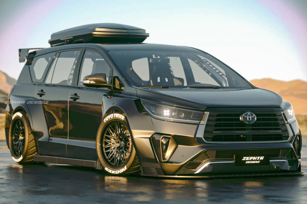 Tampilan Innova Reborn Modif Simpel