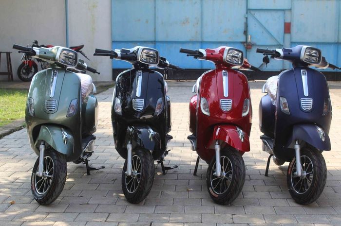 Motor Listrik Mirip Vespa